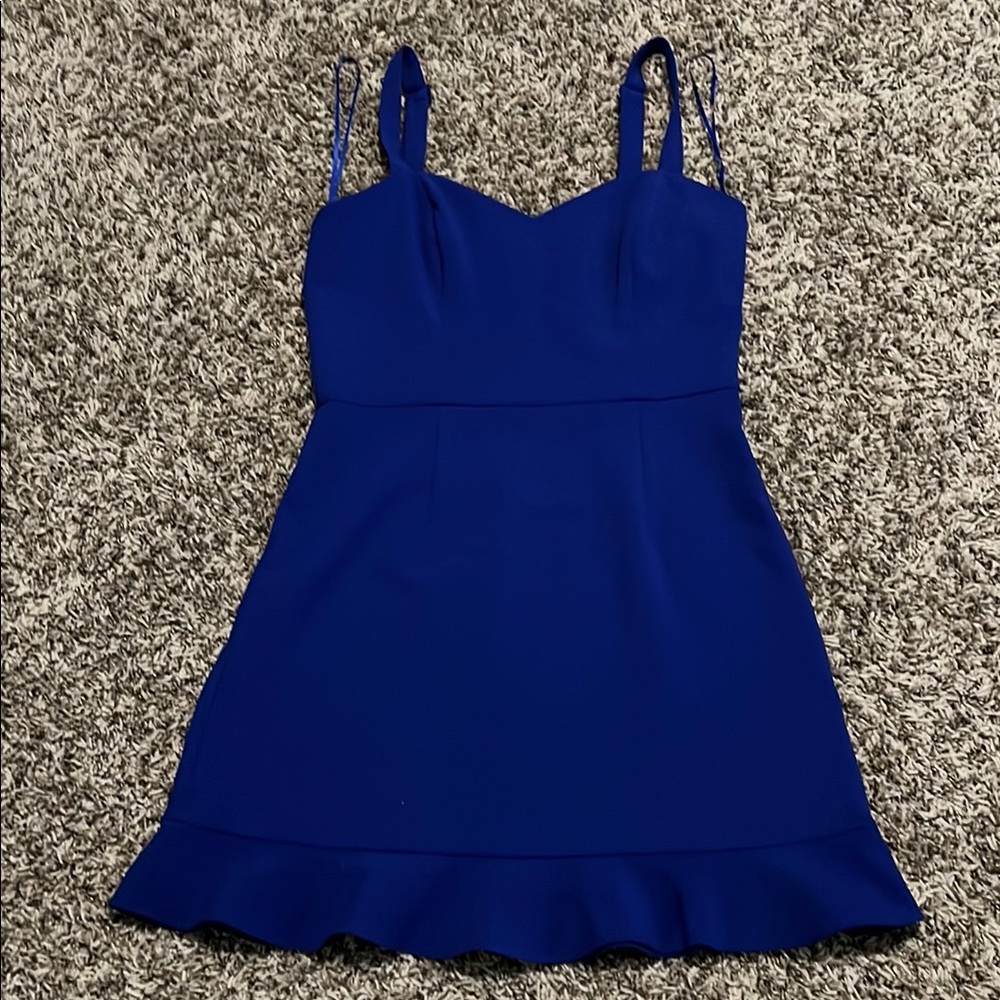 French Connection blue dress